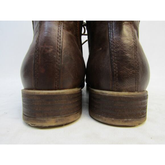 Josef Seibel Womens Size 40 EUR Brown Leather Lace Up Ankle Boots Booties - Picture 8 of 11